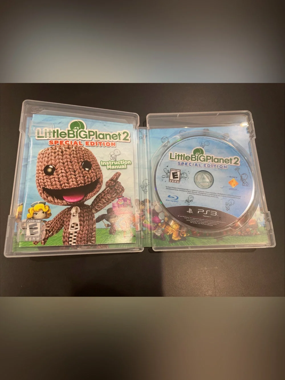 PS3 Little Big Planet 2 Rare Not For Resale Barcode 000000000000 Complete